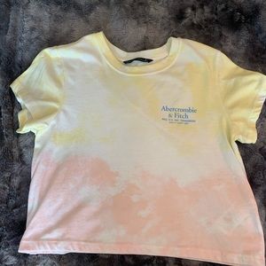 Abercrombie and fitch tie dye shirt